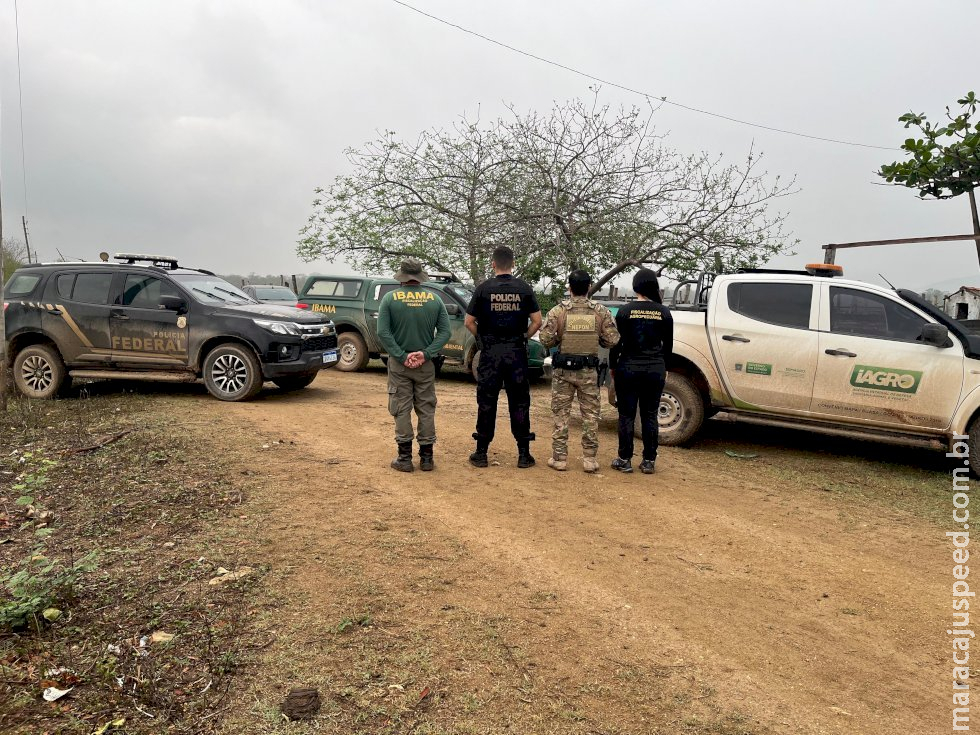 PF realiza operação contra acusados de queimar 30 mil hectares no Pantanal