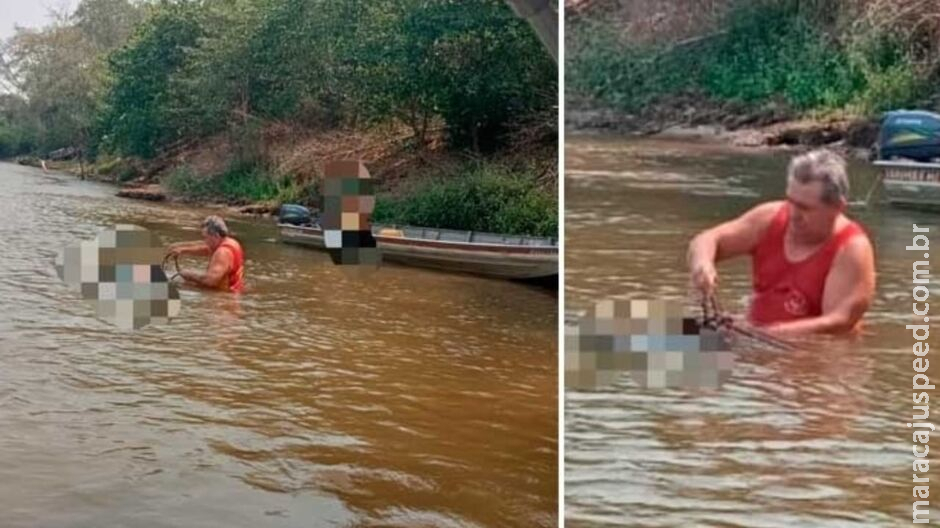 Piloto de embarcação morre afogado no Rio Aquidauana Piloto de embarcação morre afogado no Rio Aquidauana