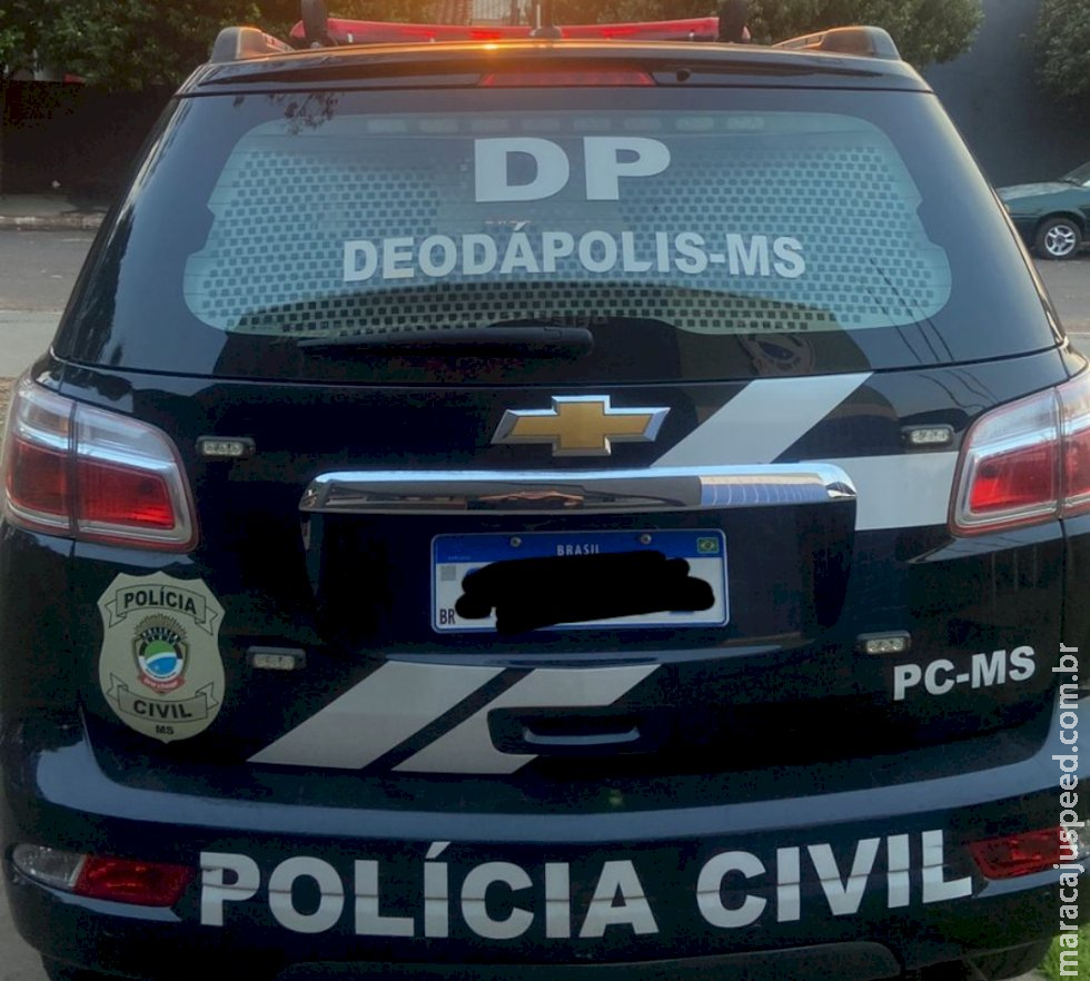 Polícia Civil de Deodápolis captura ex-morador em Rio Brilhante acusado de diversos crimes