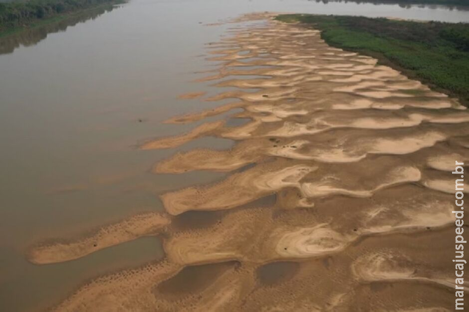 Rio Paraguai, no Pantanal, atinge o menor nível em 124 anos de medição Rio Paraguai, no Pantanal, atinge o menor nível em 124 anos de medição