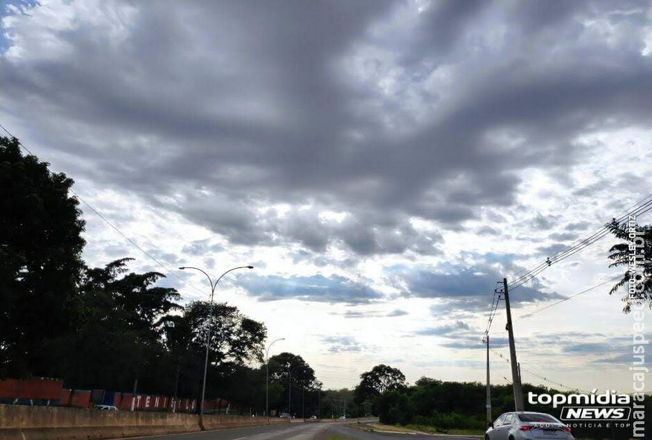 Tempo deve refrescar em MS com a chegada de frente fria a partir de quarta Tempo deve refrescar em MS com a chegada de frente fria a partir de quarta