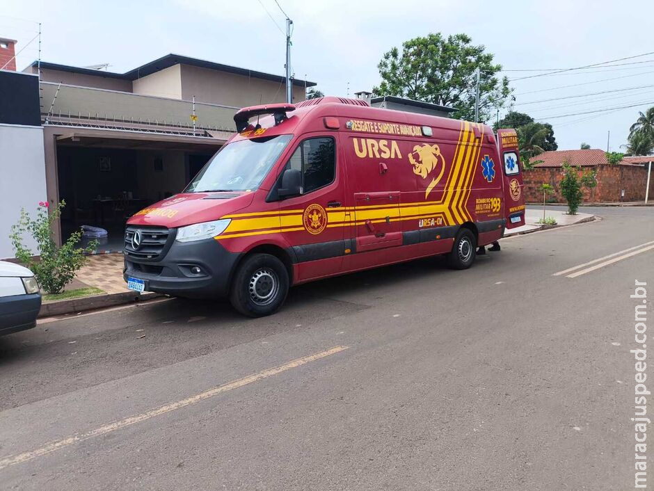 Trabalhador leva choque em cerca elétrica e cai de mais de 3 metros em Campo Grande Trabalhador leva choque em cerca elétrica e cai de mais de 3 metros em Campo Grande
