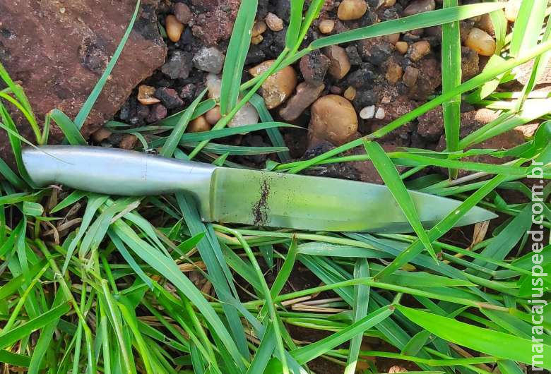 Acusado de tentar matar padrasto a facadas por herança da mãe é preso em Três Lagoas Acusado de tentar matar padrasto a facadas por herança da mãe é preso em Três Lagoas