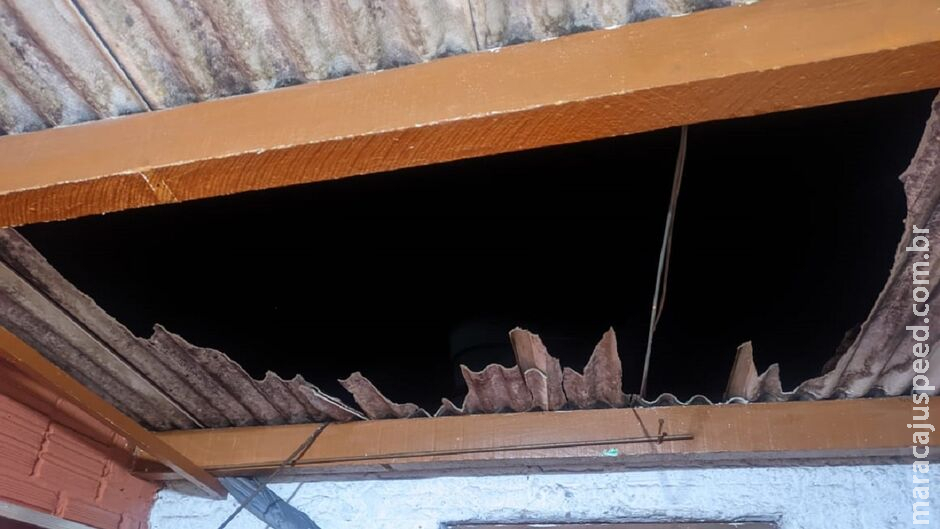 Bandido tenta furtar oficina, cai do telhado e acaba preso em Rio Brilhante Bandido tenta furtar oficina, cai do telhado e acaba preso em Rio Brilhante