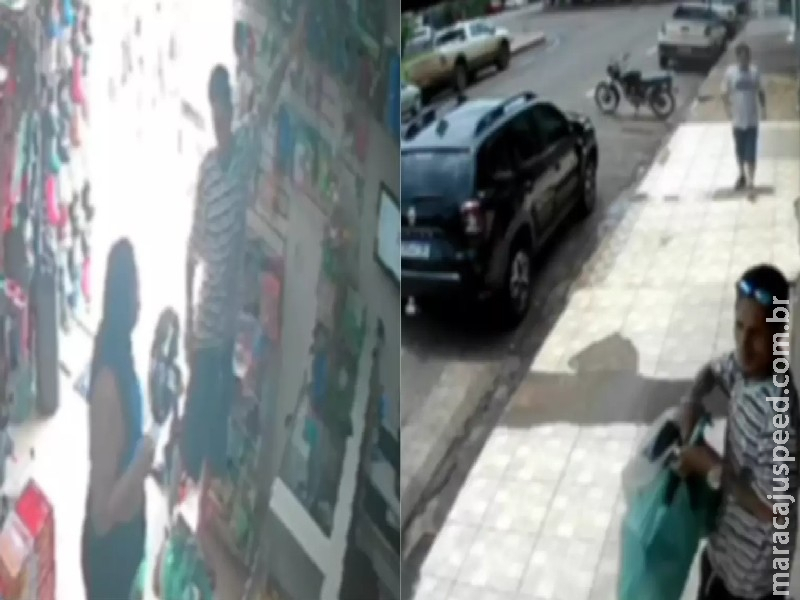 Casal é identificado e mulher presa após vários furtos em Brasilândia Casal é identificado e mulher presa após vários furtos em Brasilândia
