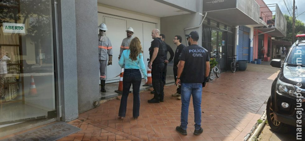 Em Deodápolis, Polícia Civil deflagra operação para combater furto de energia em comércios e residências Em Deodápolis, Polícia Civil deflagra operação para combater furto de energia em comércios e residências