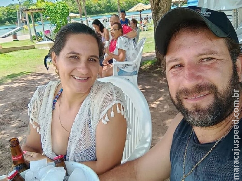 Ex-marido que matou Simone a tiros em Itaporã está foragido, diz polícia Ex-marido que matou Simone a tiros em Itaporã está foragido, diz polícia