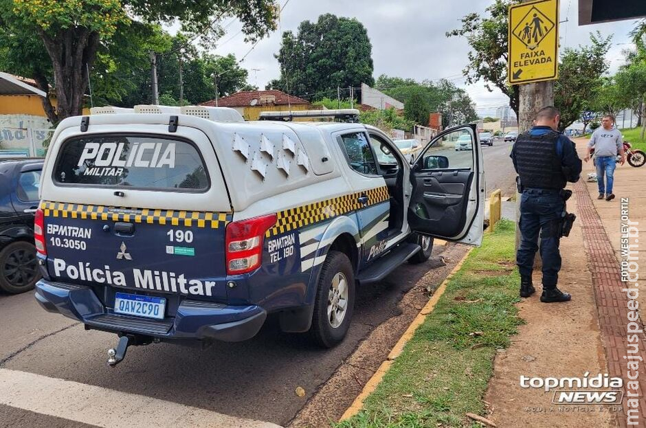 Idoso é agredido durante briga de trânsito na região central de Campo Grande Idoso é agredido durante briga de trânsito na região central de Campo Grande