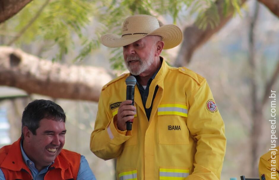 Lula visita Mato Grosso do Sul para oficializar demarcação de terra indígena Lula visita Mato Grosso do Sul para oficializar demarcação de terra indígena