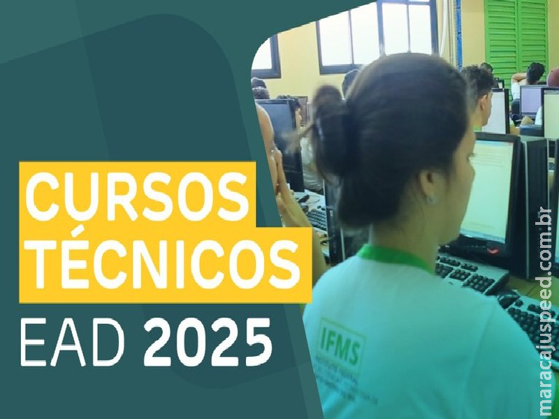 Maracaju: IFMS abre inscrições para 1,4 mil vagas em cursos técnicos a distância Maracaju: IFMS abre inscrições para 1,4 mil vagas em cursos técnicos a distância