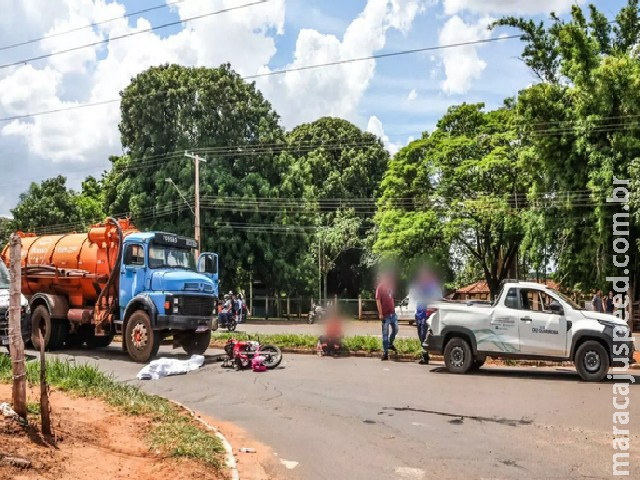 Morta em acidente após ser prensada por caminhão, estava indo comprar pisos para reformar a casa em Campo Grande Morta em acidente após ser prensada por caminhão, estava indo comprar pisos para reformar a casa em Campo Grande