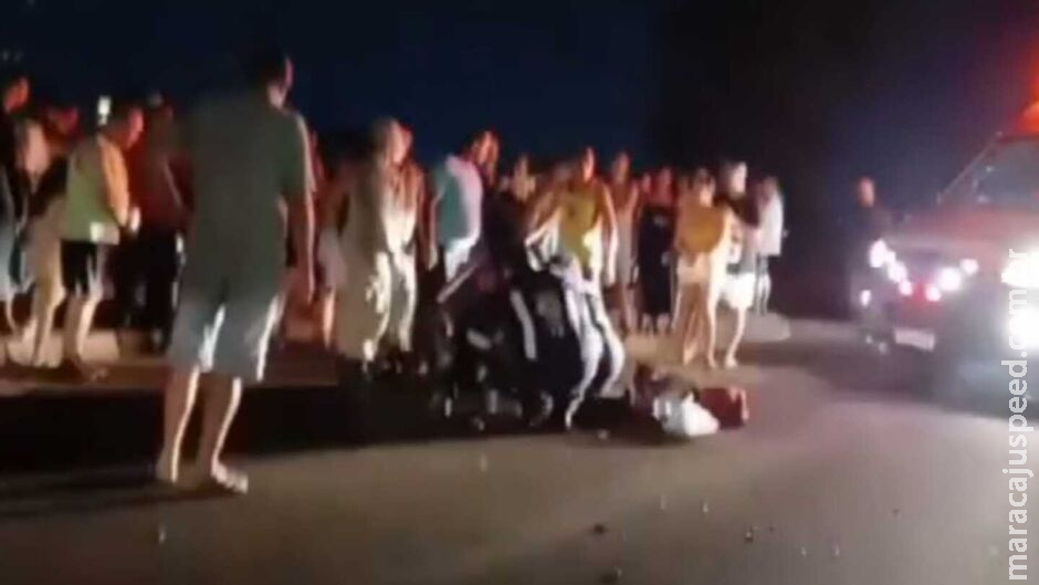 Motociclista bate em meio-fio e morre na UPA das Moreninhas Motociclista bate em meio-fio e morre na UPA das Moreninhas