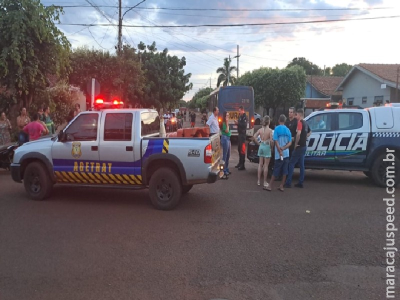 Motorista de ônibus fura preferencial, atinge moto e mata garupa em Rio Brilhante Motorista de ônibus fura preferencial, atinge moto e mata garupa em Rio Brilhante
