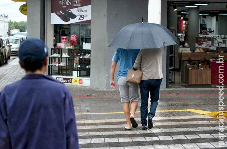 MS tem semana com previsão de chuva e chegada de frente fria MS tem semana com previsão de chuva e chegada de frente fria