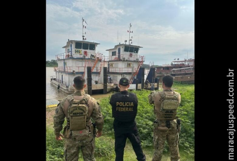 Operação mira quadrilha que contrabandeava combustíveis pelo Rio Paraguai Operação mira quadrilha que contrabandeava combustíveis pelo Rio Paraguai