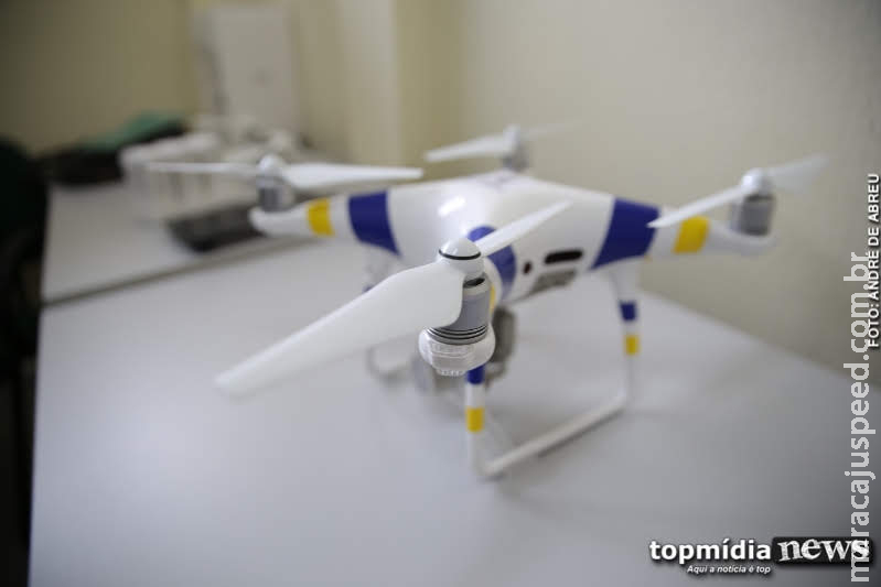 Polícia amplia número de drones para fiscalizar motoristas em Campo Grande Polícia amplia número de drones para fiscalizar motoristas em Campo Grande