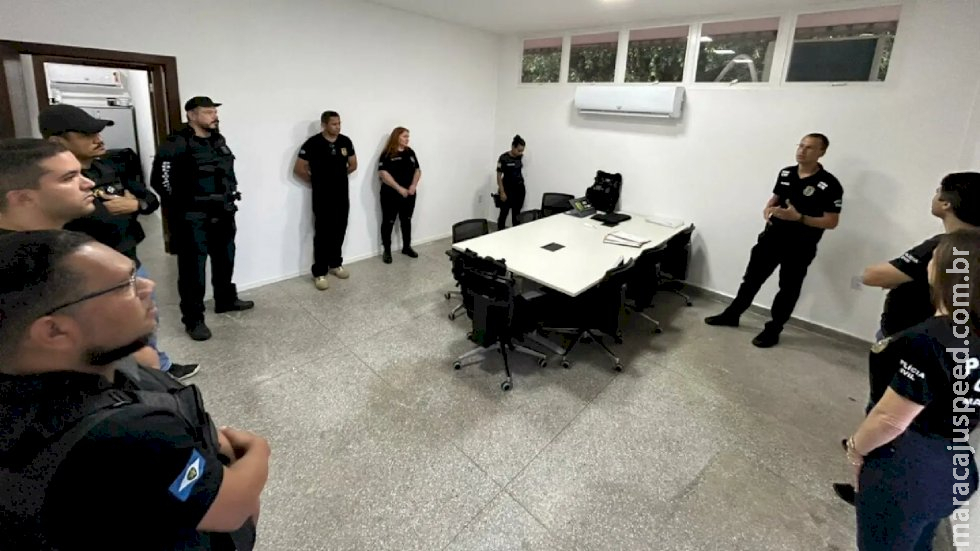 Polícia Civil realiza buscas em Coxim contra suspeitos de golpe milionário Polícia Civil realiza buscas em Coxim contra suspeitos de golpe milionário
