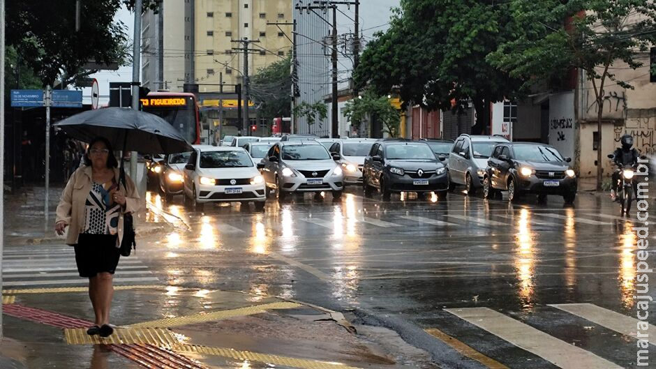 Previsão de muitas chuvas e temperaturas amenas em MS Previsão de muitas chuvas e temperaturas amenas em MS