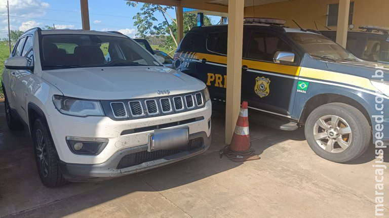 PRF recupera veículo em Bataguassu PRF recupera veículo em Bataguassu