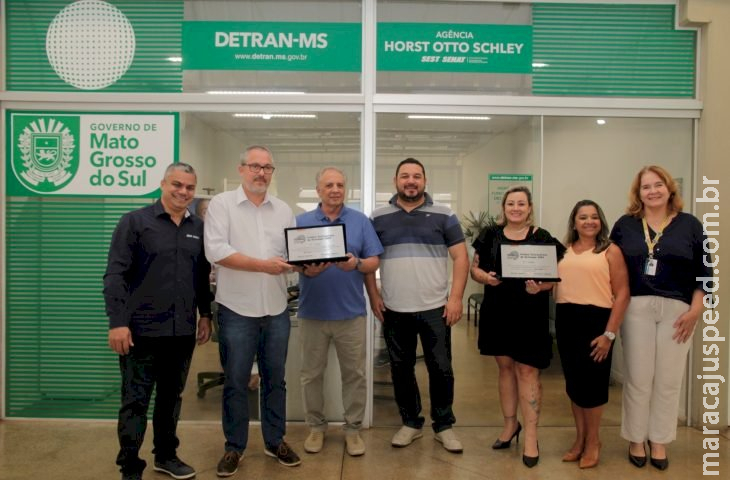 Primeira agência do Detran integrada ao Sest Senat leva prêmio nacional e será modelo para outros estados Primeira agência do Detran integrada ao Sest Senat leva prêmio nacional e será modelo para outros estados