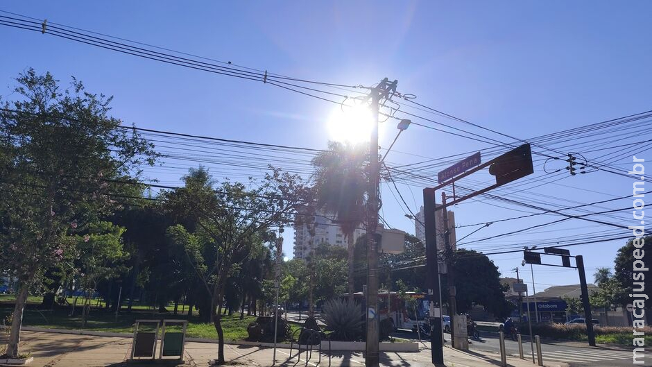 Temperaturas acima dos 30ºC marcam o dia em Mato Grosso do Sul Temperaturas acima dos 30ºC marcam o dia em Mato Grosso do Sul