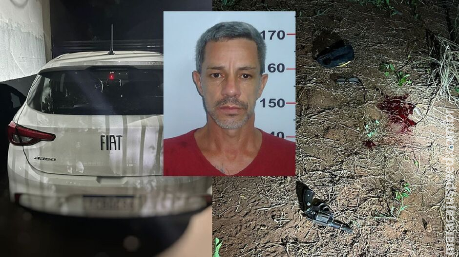 Bandido rouba carro de app e morre em confronto com o Choque perto de Terenos Bandido rouba carro de app e morre em confronto com o Choque perto de Terenos