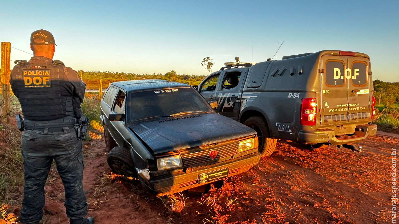 Carro furtado no início do ano no Paraná é recuperado pelo DOF Carro furtado no início do ano no Paraná é recuperado pelo DOF