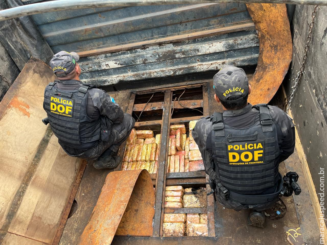 DOF apreende quase 130 quilos de pasta base de cocaína em Dourados DOF apreende quase 130 quilos de pasta base de cocaína em Dourados