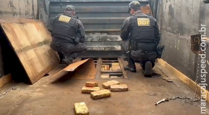 DOF apreende quase 130 quilos de pasta base de cocaína em Dourados DOF apreende quase 130 quilos de pasta base de cocaína em Dourados