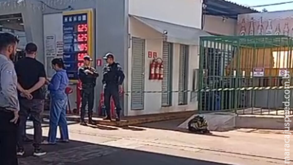 Homem é encontrado morto em banheiro de posto de combustível em Dourados Homem é encontrado morto em banheiro de posto de combustível em Dourados