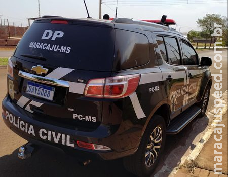 Homem é preso após ser flagrado furtando veículo em Maracaju Homem é preso após ser flagrado furtando veículo em Maracaju