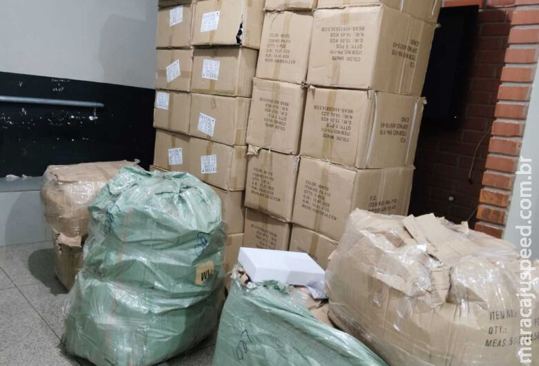 Homem é preso em Dourados com produtos roubados durante assalto em van Homem é preso em Dourados com produtos roubados durante assalto em van