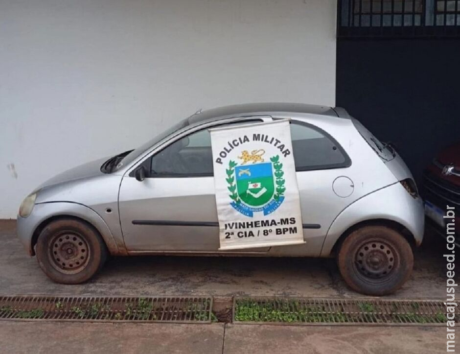 Homem é preso por receptação de carro furtado em Ivinhema Homem é preso por receptação de carro furtado em Ivinhema