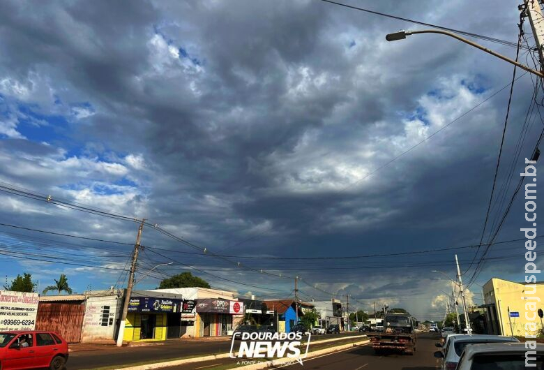 Inmet coloca todo MS em alerta de tempestade com ventos de até 100 km/h Inmet coloca todo MS em alerta de tempestade com ventos de até 100 km/h