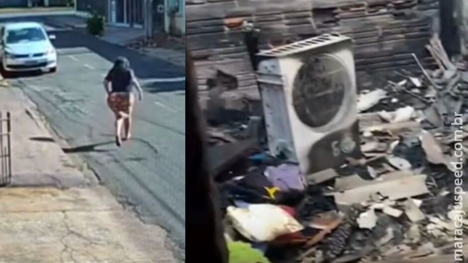 Mulher agride namorado e coloca fogo na casa dele em Maracaju Mulher agride namorado e coloca fogo na casa dele em Maracaju