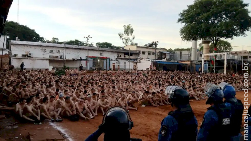 Plano vaza e polícia impede fuga em massa planejada pelo PCC em penitenciária paraguaia Plano vaza e polícia impede fuga em massa planejada pelo PCC em penitenciária paraguaia
