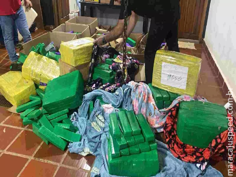 Polícia prende homem e fecha entreposto de drogas em Dourados com quase 1 tonelada de maconha Polícia prende homem e fecha entreposto de drogas em Dourados com quase 1 tonelada de maconha