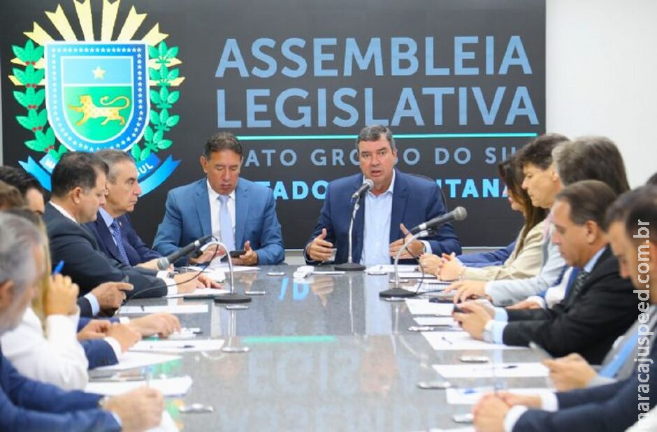 Riedel apresenta balanço dos investimentos, projetos e ações na Assembleia de MS Riedel apresenta balanço dos investimentos, projetos e ações na Assembleia de MS