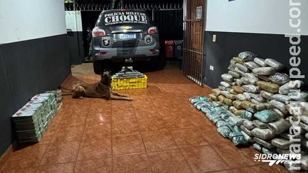 Sidrolandense é preso com drogas avaliadas em mais de R$ 6,9 milhões Sidrolandense é preso com drogas avaliadas em mais de R$ 6,9 milhões