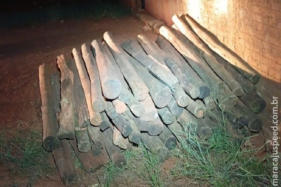 Suspeito de roubar madeiras em propriedade rural é preso em Ivinhema