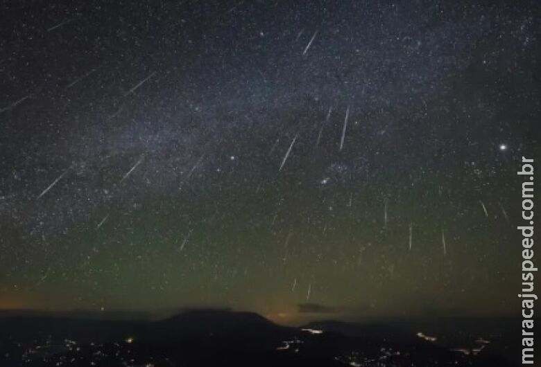 Última grande chuva de meteoros do ano ocorre na noite desta sexta Última grande chuva de meteoros do ano ocorre na noite desta sexta