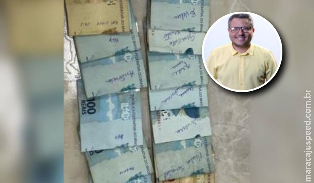 Após flagra de nomes escritos em dinheiro, promotor pede cassação de vereador em Corumbá Após flagra de nomes escritos em dinheiro, promotor pede cassação de vereador em Corumbá