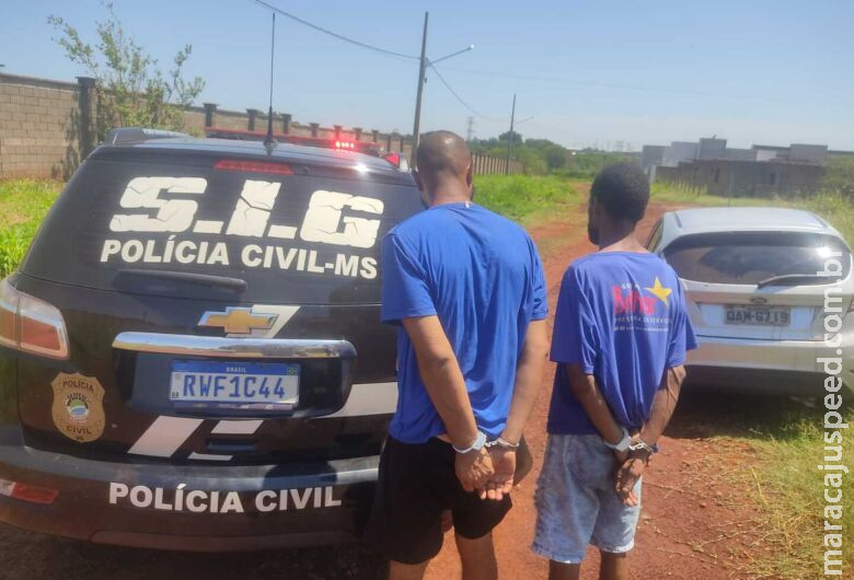 Assaltantes que fizeram motorista refém em Dourados são presos pelo SIG Assaltantes que fizeram motorista refém em Dourados são presos pelo SIG