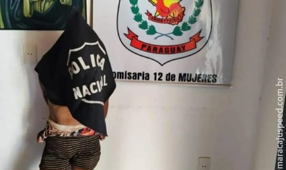 Brasileira é presa após agredir gestante com pedradas na fronteira Brasileira é presa após agredir gestante com pedradas na fronteira