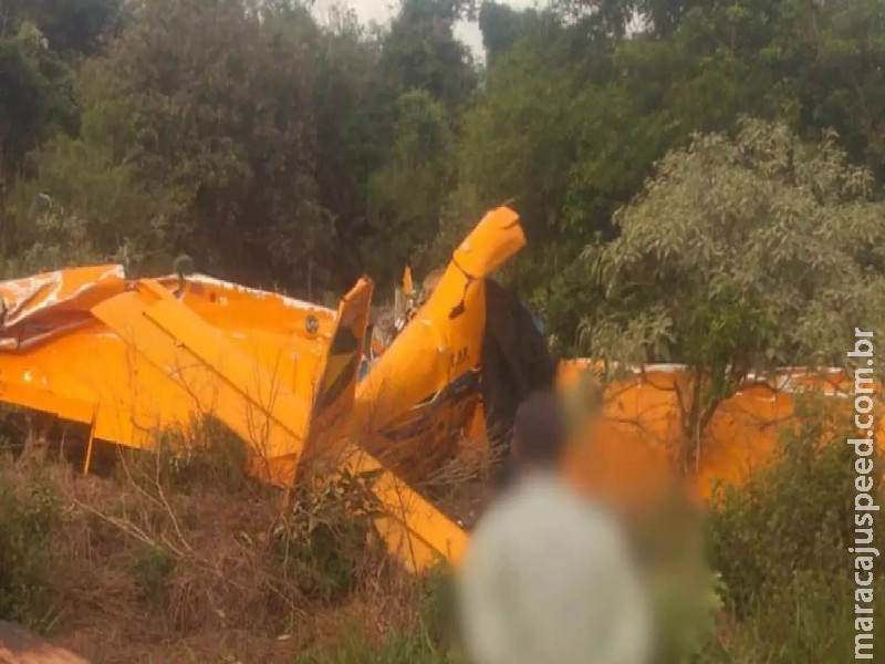 Cenipa vai investigar acidente com avião agrícola que matou piloto em fazenda de MS Cenipa vai investigar acidente com avião agrícola que matou piloto em fazenda de MS