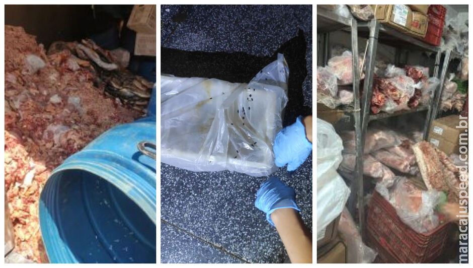 Dono de supermercado é preso por vender carne estragada e com larvas no Itamaracá Dono de supermercado é preso por vender carne estragada e com larvas no Itamaracá