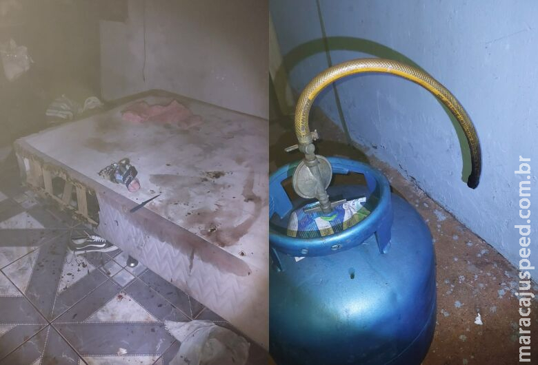 Homem ataca companheira e incendeia casa após surto em Dourados Homem ataca companheira e incendeia casa após surto em Dourados