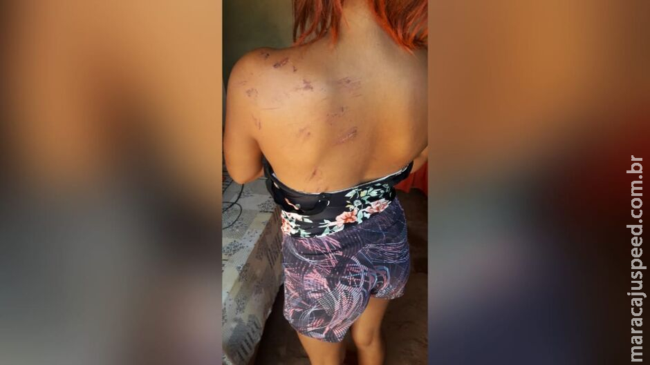 Mulher é arrastada pelos cabelos e companheiro acaba preso em Nova Andradina Mulher é arrastada pelos cabelos e companheiro acaba preso em Nova Andradina
