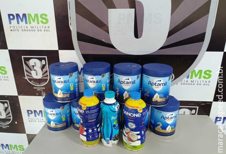 Mulher é presa após furtar suplementos e iogurtes em atacadista Mulher é presa após furtar suplementos e iogurtes em atacadista