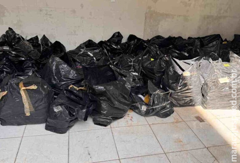 Operação conjunta apreende três mil pares de tênis falsificados Operação conjunta apreende três mil pares de tênis falsificados